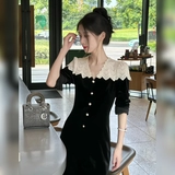 Легкая экстравагантная талия и тонкая талия и тонкая кружевная сплайсинга сплайсинга