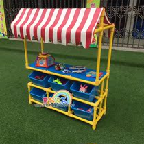  Recommended multi-function pipeline indoor and outdoor large sales desk storage rack Childrens kindergarten cloakroom wardrobe shoe cabinet