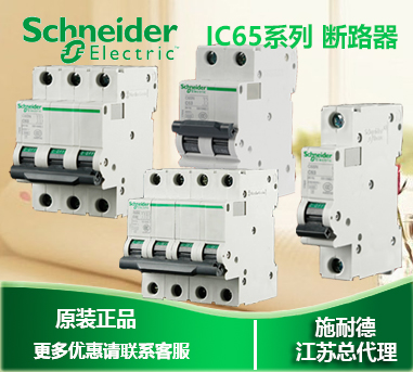 Schneider circuit breaker Melan Riland iC65N Type D 1P~4P 1~10 16 20~63A Air switch