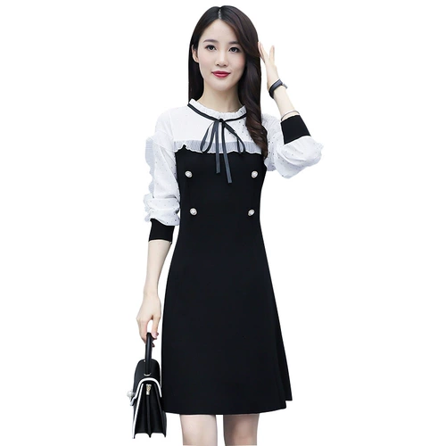 Платье, модный зимний лонгслив, осенняя юбка, осеннее, 2024 года, подходит для подростков, в западном стиле