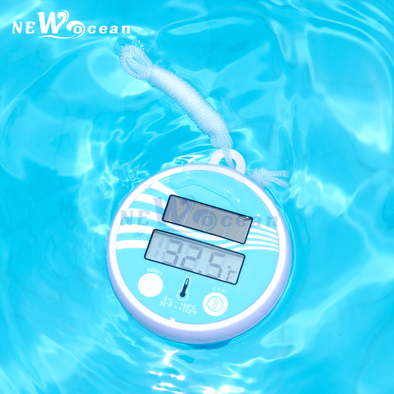 Swimming Pool Children Pool Special Thermometer LCD Floating Water Thermometer Electronic Thermometer Bath Water Therapy Pool