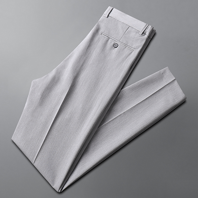 Summer pendants Ice Silk West pants Men's youth Thing up for Han version 90% Pants Casual Business Advanced Sensual Pants