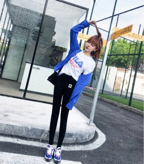 Mùa đông mới quần legging mèo con phụ nữ mỏng mặc eo cao cỡ lớn quần mùa thu Phiên bản Hàn Quốc của quần chín mỏng quần legging lửng