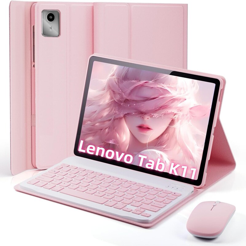 Suitable for Lenovo Xiaoxin Pad11 2025 Protective Case Idea Tab Bluetooth Keyboard Redmi Pad2 Leather Case