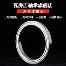 Wafangdian deep groove ball bearings 61800 6800 61801 6801 61802 6802 61803 6803