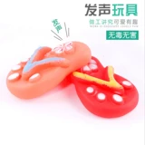 Игрушка из пластика, сланцы, милые тапочки, издает звуки