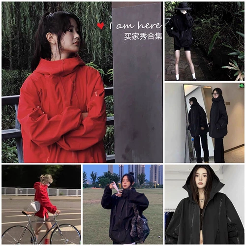 Японская бордовая мужская демисезонная куртка, пуховик, в американском стиле