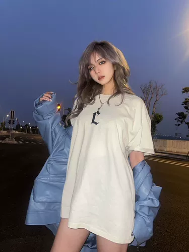 Ретро хлопковая летняя футболка для влюбленных, в американском стиле