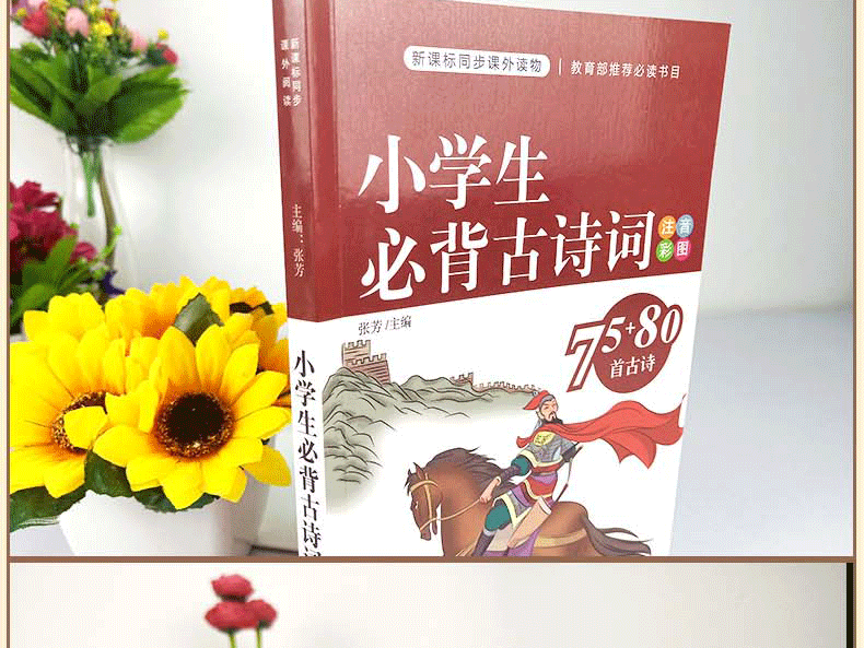 《小学生必背古诗词75+80首》彩图注音版 图8