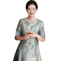 About 100 years old (Huaruo) mother’s wedding banquet outfit high-end new style grandma’s toasting dress youthful temperament