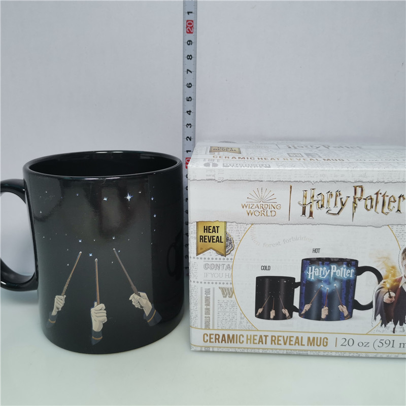Harry Potter Flying Broom Fantasy Mug Hedwig Marauder's Map Resurrection Stone Magic Academy Cup