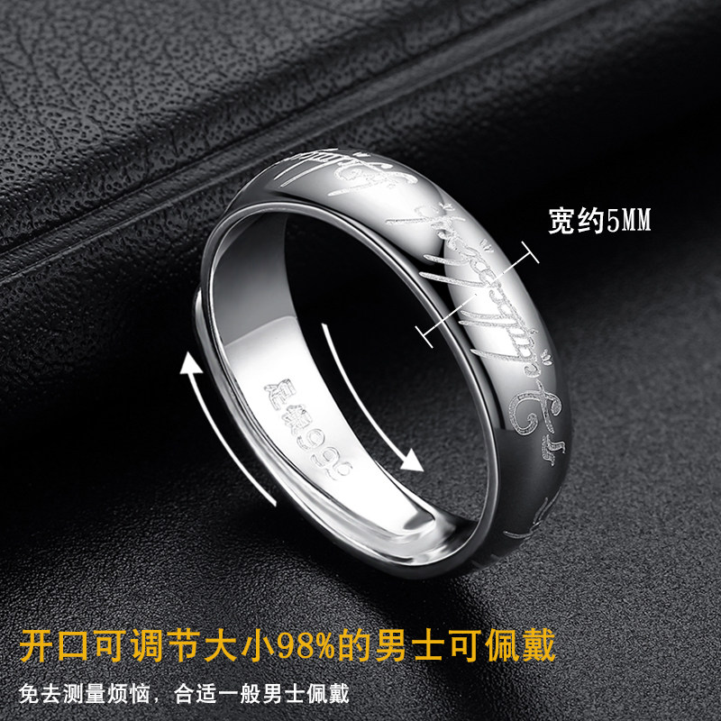 Bague homme FENDESY    en Argenterie - Ref 3088583 Image 4