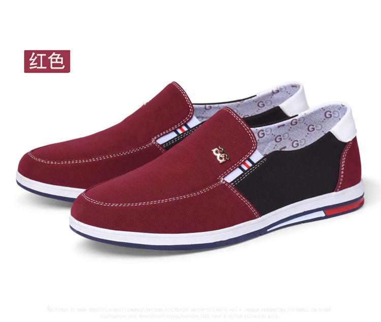 Giày vải nam mới một bàn đạp cũ Giày vải Bắc Kinh 2019 Giày mùa xuân giày lười thường giày thoáng khí Giày nam giày thể thao nam đẹp