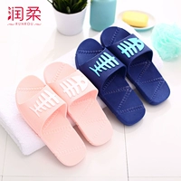 Mùa hè nhà nhà non-slip vài phòng tắm dép nữ hộ gia đình phòng tắm bath nhựa dép dễ thương và dép nam dép đi trong nhà cho bé trai