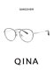 QINA's 2026 new myopia glasses women's cat-eye frame can be equipped with anti-blue light comfortable frame QA6020