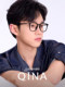 QINA's 2025 new optical glasses can be equipped with anti-blue light myopia spectacle lenses without makeup frames for men and women QJ5181