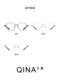 QINA's 25th new youth optical glasses can be matched with myopia glasses frames QY7003