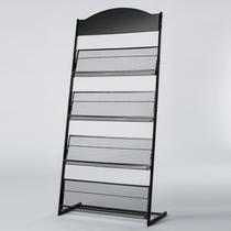 Magazine rack book and periodical storage rack single-page display rack floor-standing newspaper rack promotional material exhibition manufacturer