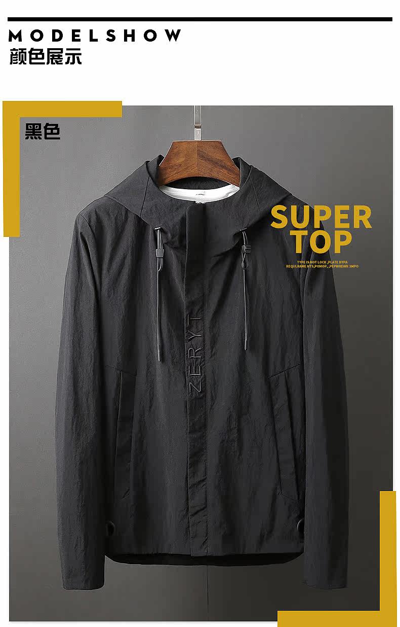 Blouson homme      manches longues en Nylon - Ref 3117891 Image 10