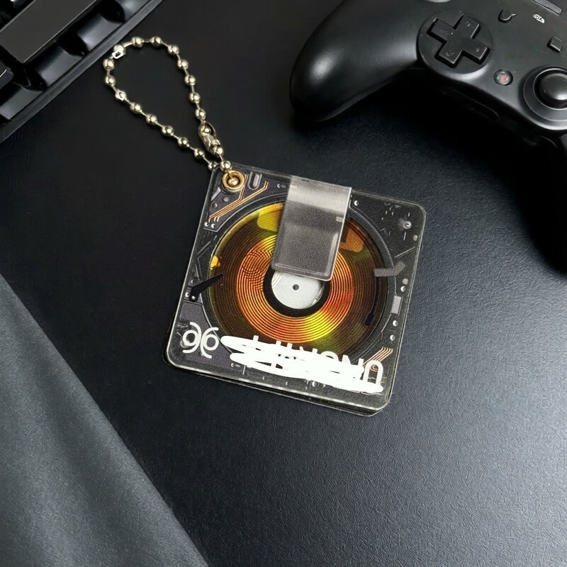 Dark Zone Breakout Secret Document Nfc Acrylic Pendant Openable Game Peripheral Gift Keychain Collectible Dark Zone Breakout Secret Document Nfc Acrylic Pendant Openable Game Peripheral Gift Keychain Collectible