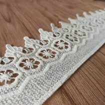 Popularity Han Edition Handmade Diy Lace Accessories National Wind Pure Cotton Water Soluble Embroidery Lace Skirt Clothing Decoration