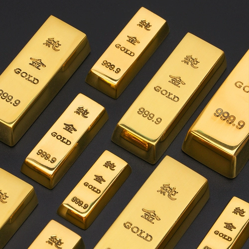 思友 Медный реалистичный слиток, декор для гостиной, на удачу