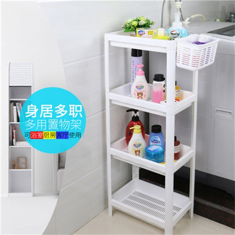 Multi-functionalized makeup room shelving type plastic shelf storage floor shelving small shelves Home Multi-floor bedrooms