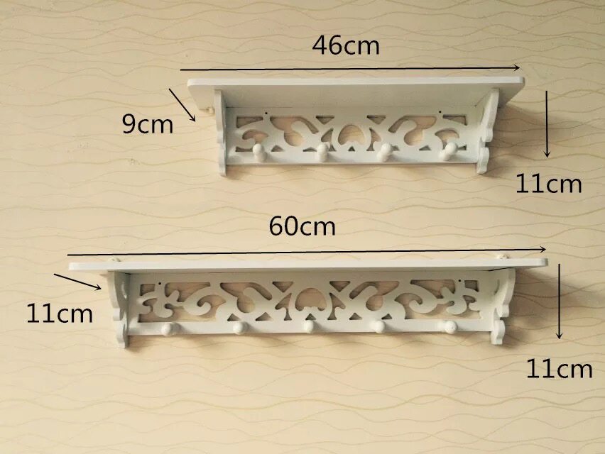 Wall shelf headboard Creative Easy Bookshelf separator Living room Wall Wall-mounted Bedroom Background Wall Decoration Exhibition