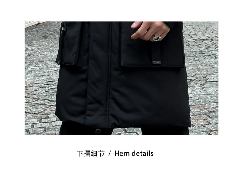 男士棉衣冬季20年新款羽绒棉服韩版棉袄中长款冬装加绒加厚外套详情18
