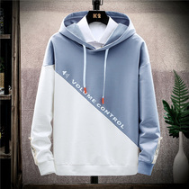 Hooded sweater mens 2021 Spring and Autumn New Korean version of the trend Joker casual loose fashion fashion brand coat