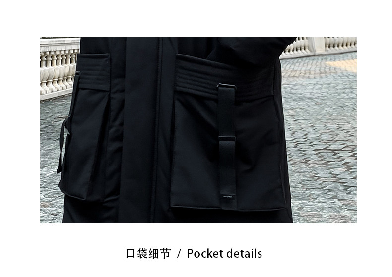 男士棉衣冬季20年新款羽绒棉服韩版棉袄中长款冬装加绒加厚外套详情17