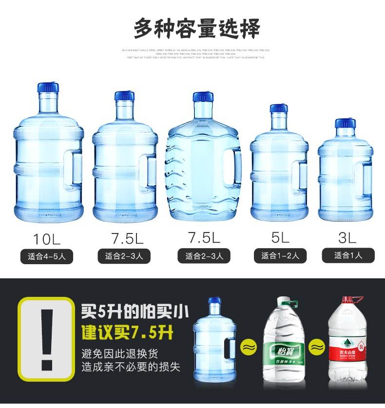 Thùng nhựa ngoài trời xách tay dung tích lớn chứa nước Hộ gia đình dày và uống nước tinh khiết xô Chất liệu PC - Thiết bị nước / Bình chứa nước thau nhựa lớn