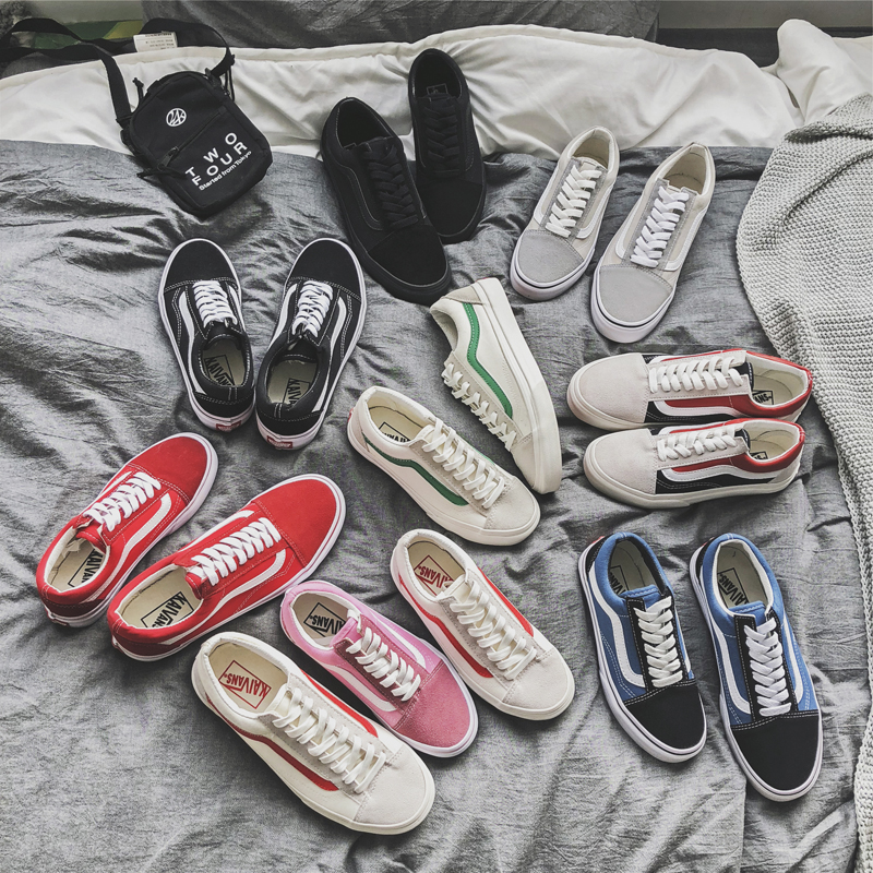 van canvas shoes