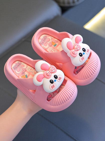 儿童凉拖鞋夏男童防滑外穿包头防撞软底中小童女孩卡通沙滩凉拖鞋