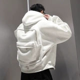 Осенний рюкзак, сексуальная толстовка с капюшоном, куртка, в американском стиле, изысканный стиль, оверсайз