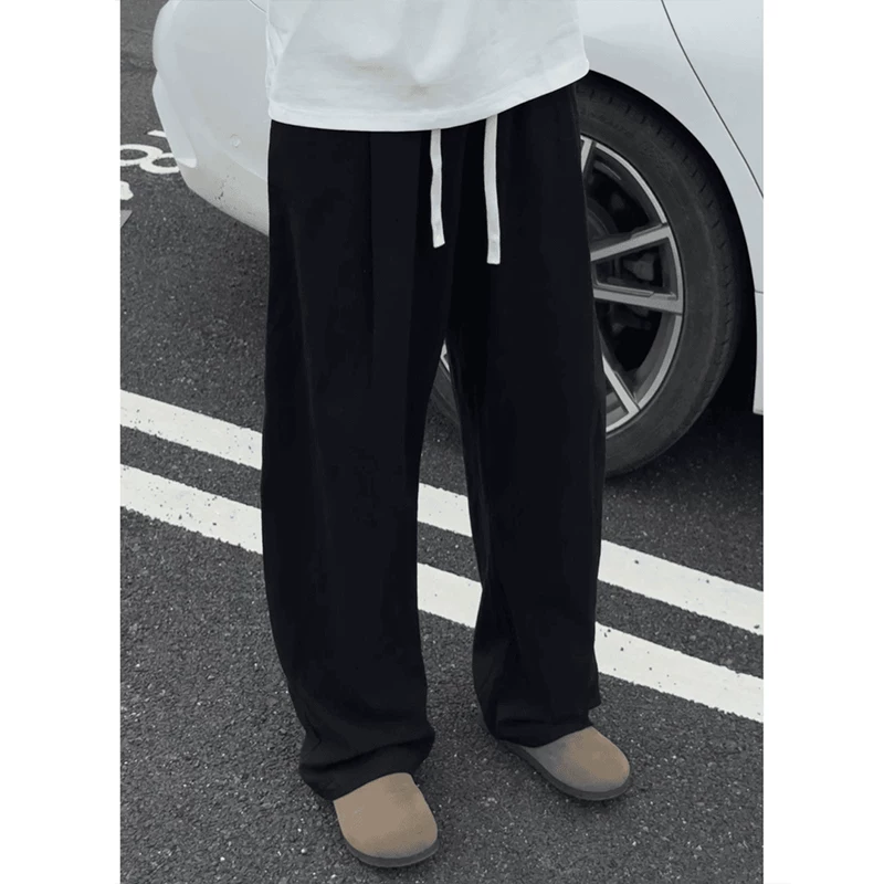 Summer thin white trousers, cotton and linen