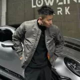 Мужская осенняя куртка, бейсбольная короткая форма, изысканный стиль