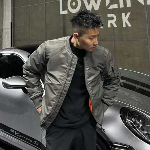 Мужская осенняя куртка, бейсбольная короткая форма, изысканный стиль