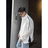 Трендовая рубашка, сексуальная куртка для отдыха, в корейском стиле