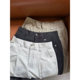 Мужские хаки летние тонкие штаны для отдыха, изысканный стиль, оверсайз