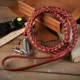 Сплошная кожаная веревка (коричневая)