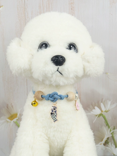 Плетеный чокер ручной работы, колокольчик, ожерелье, кот, домашний питомец