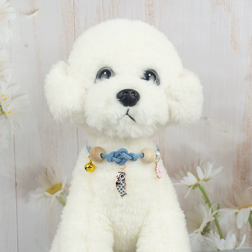 Плетеный чокер ручной работы, колокольчик, ожерелье, кот, домашний питомец