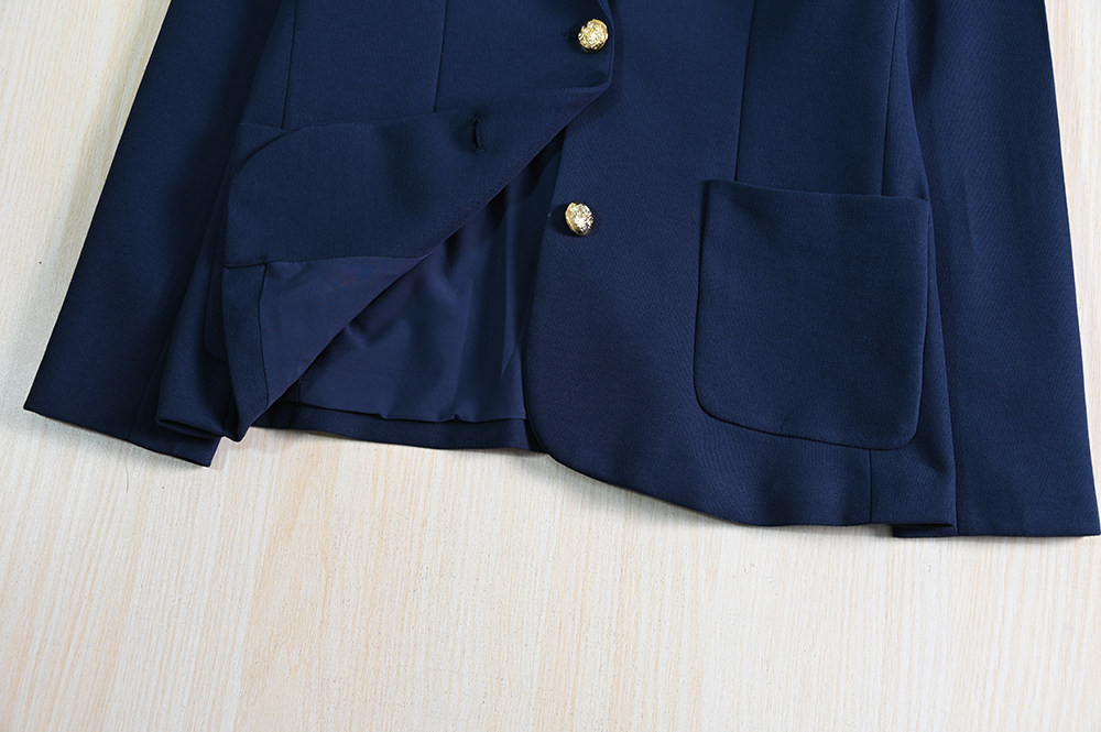 Сики женщины 251/13 сша один весна новый Бусы принт петарда два металлической пряжкой слим небольшой костюм 