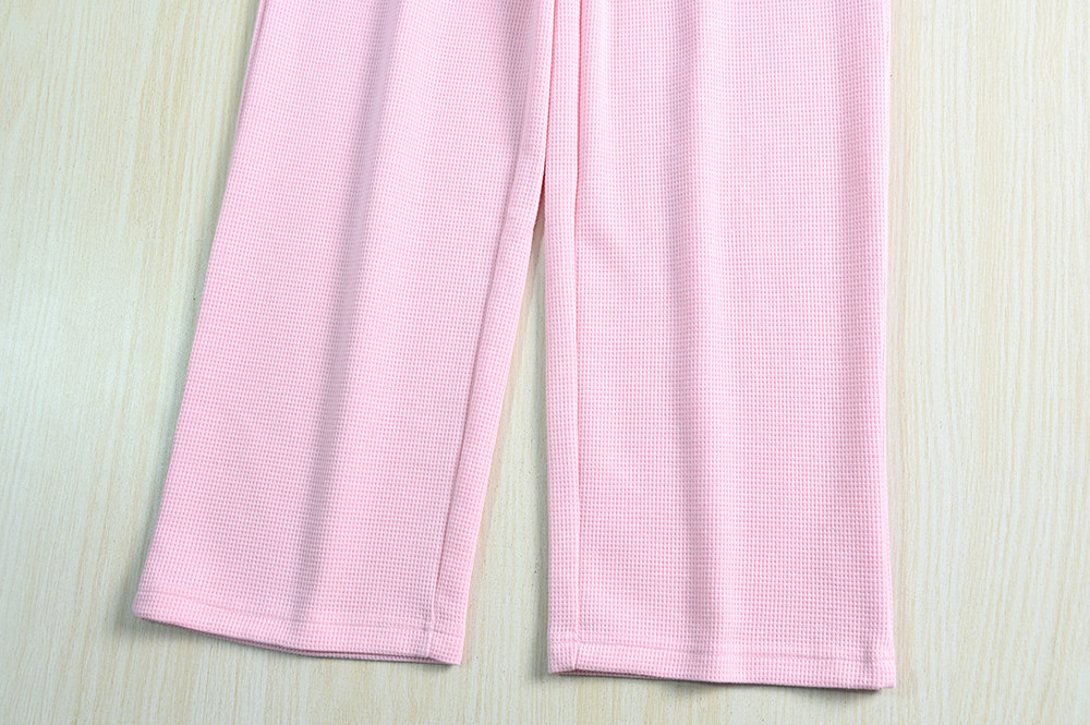 Осенний спортивный лонгслив для отдыха с круглым воротником, штаны для девушки 