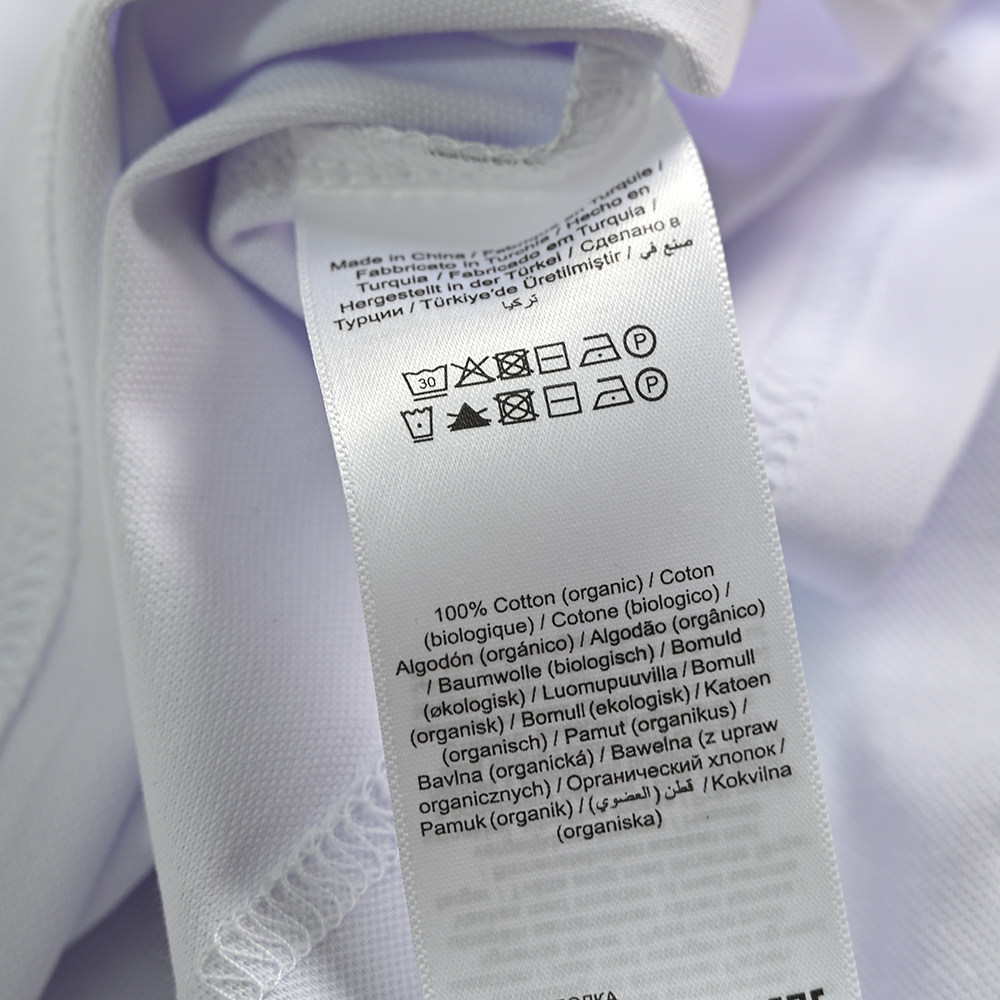 Футболка polo, простой и элегантный дизайн, с вышивкой, оверсайз, короткий рукав 