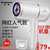 Electric hair dryer Home Negative Ion Hair Care Large Wind Millet Dormitory Students Hair Salon Special Hot And Cold Non injury hair cylinder