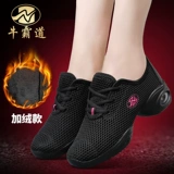 牛霸道 Утепленная комфортная обувь, удерживающие тепло современные танцующие туфли