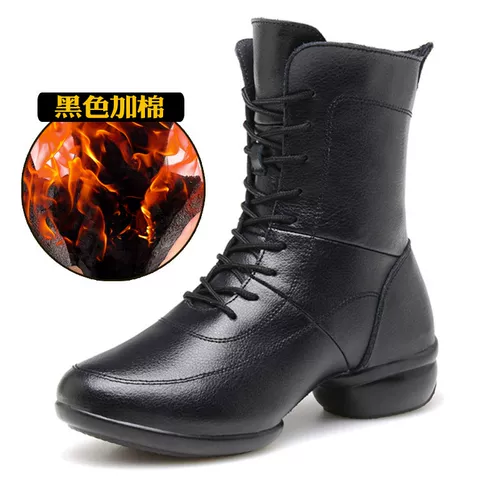 牛霸道 Ботинки, туфли, обувь, демисезонные танцующие сапоги, из натуральной кожи, мягкая подошва