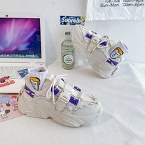 Street shooting sports leisure father shoes women ins trendy shoes 2021 new spring and summer students wild Net red super fire